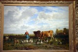 Constant Troyon - Le pâturage à la gardeuse d'oie (1854) - Musée d'Orsay - 3584