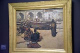 Frank Brangwyn - Un marché sur la plage (1892) - Musée d'Orsay - 3603