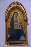 Andrea di Giusto Manzini - Madonna and Child and Two Angels (1435) - Accademia Gallery, Florence - 7201