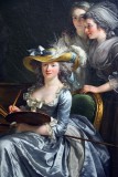 Adelaide Labille-Guiard - L'artiste dans son atelier avec deux de ses élèves (1785), détail - 5144