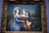 La marquise de Pezay, née Caroline de Murat, et la marquise de Rougé, née V. D. N. de Rochechouart, avec ses fils (1787) - 5199