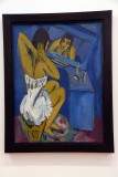 Ernst Ludwig Kirchner - Toilette, Frau vor dem Spiegel, 1913-1920 - 7191