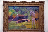 Paul Gauguin - Dans la vanillre, homme et cheval  (1891) - 1389