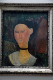 Modigliani - Femme au ruban de velours (1915) - 1610
