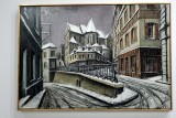Bernard Buffet - Paysages de neige, Pontoise, lglise Saint Maclou, 1976 - 7775