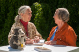 With Gerda van Uffelen