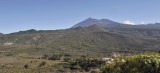 Santiago del Teide with the Teide.