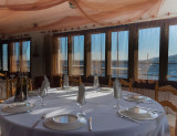 Seafront restaurant at La Isleta del Moro