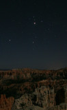 Scorpius and Mars rising at Sunset Point