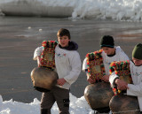 Training for Santa Claus Parade