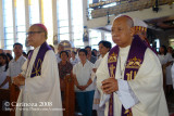 Bishop Emeritus Cirilio R. Almario Jr., D.D. (right)