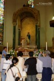 Reliquary of St. Thrse of the Child Jesus near the altar