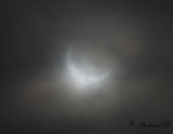 Solfrmrkelse - Sun eclipse (80%)