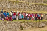 Quechua tour group.