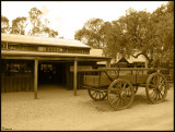 Woodshed from outside