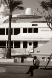 Man at Brindisi Port