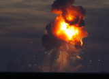 Antares Rocket Explosion, Oct 28, 2014