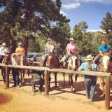 Maddie riding horse