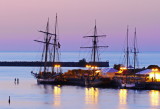 Three Tall Ships in Collingwood Harbour - Aug. 17, 2013