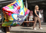 A birthday balloon in Chertsey