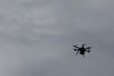 Unmanned drone over Wisley