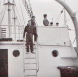 Mick in galley rig. 1960/61