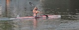 Canoeing on a warm sunny day.
