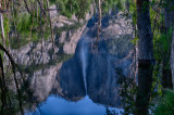 Yosemite Falls in Reflection