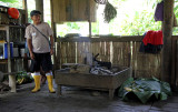 traditional Quechua kitchen