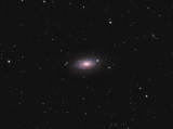 M63 the Sunflower Galaxy area LRGB