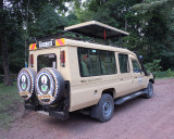 OUR ROY SAFARI VECHICLE, HOME FOR 9 DAYS