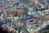 Benfica Stadium and Columbus Center