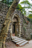 Romanic Christian Church Inside Muslim Castle