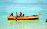 Playing on an Old Boat 