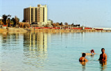 Floating on the Dead Sea