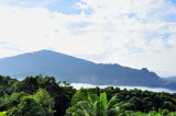 Mist Lifting Over the Borneo Mountains