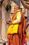 Tibetan Monk Pray For Nepal 
