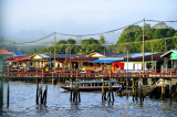 Floating Village, Before The Fogs of Morning Lift Behind