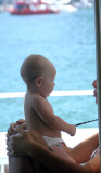 European Baby On The Boat