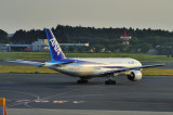 ANAs B-777/200, JA709A, Reflecting The Sunset