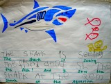 Aquarium Kid Writing