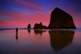 Cannon Beach Sunrise Reflections