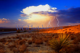 Lightning HWY 15 Road to Las Vegas 