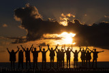 Photographic Adventurers Sunset Silhouettes