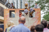 2015 Catwall Acrobats' Trampo Wall - Buskerfest Toronto, Ontario - Canada