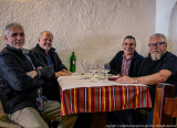 2016 - Paul, Dereck, Ken & John at Restaurante Madeirense, Faro, Algarve - Portugal