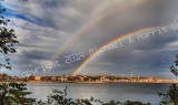 Double Rainbow Over Gloucester, Mass.