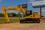 Komatsu Track Hoe