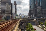 View from Sathorn BRT Terminal Station