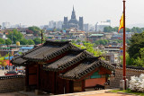 Jeil Presbyterian Church in background